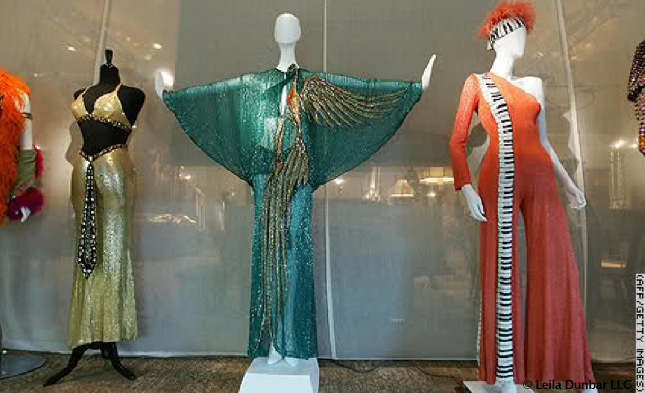 October 3-4, 2006 Sothebys & Julien’s Auction Of Property from the Collection of Cher , Cher’s Bob Mackie gowns were the stars of the auction, selling from several hundred dollars to $75,000 for her 1983 outfit worn in the music video “If I Could Turn Back Time.