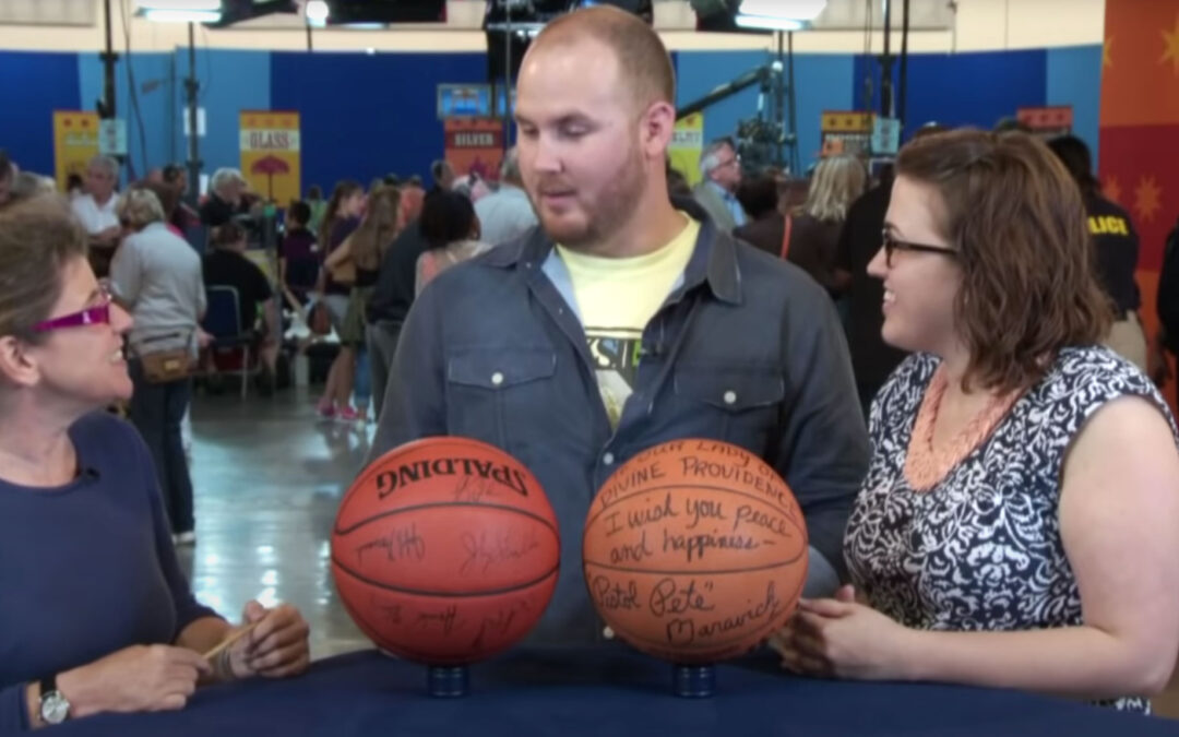 Utah Jazz & Maravich Signed Basketballs | Web Appraisal | Baton Rouge