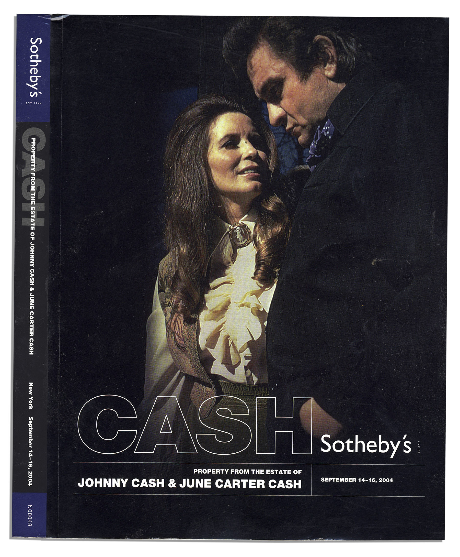 September 14-16, 2004 Sotheby’s Auction Of Property From The Estate of Johnny Cash Estate