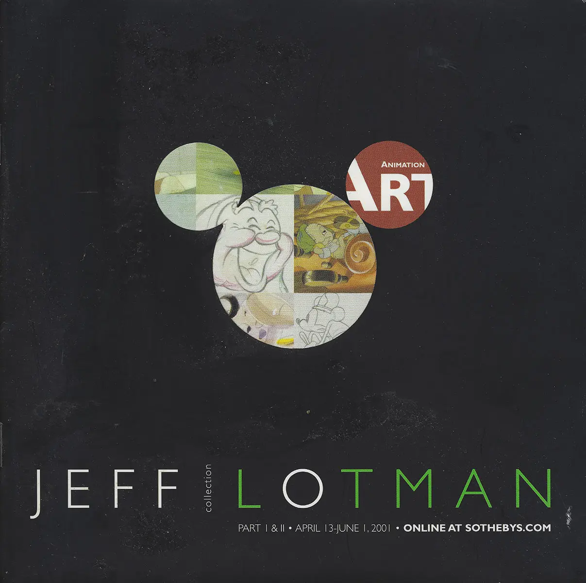 April-13-June 1, 2001 Sothebys.com Jeff Lotman Animation Auction Catalogue