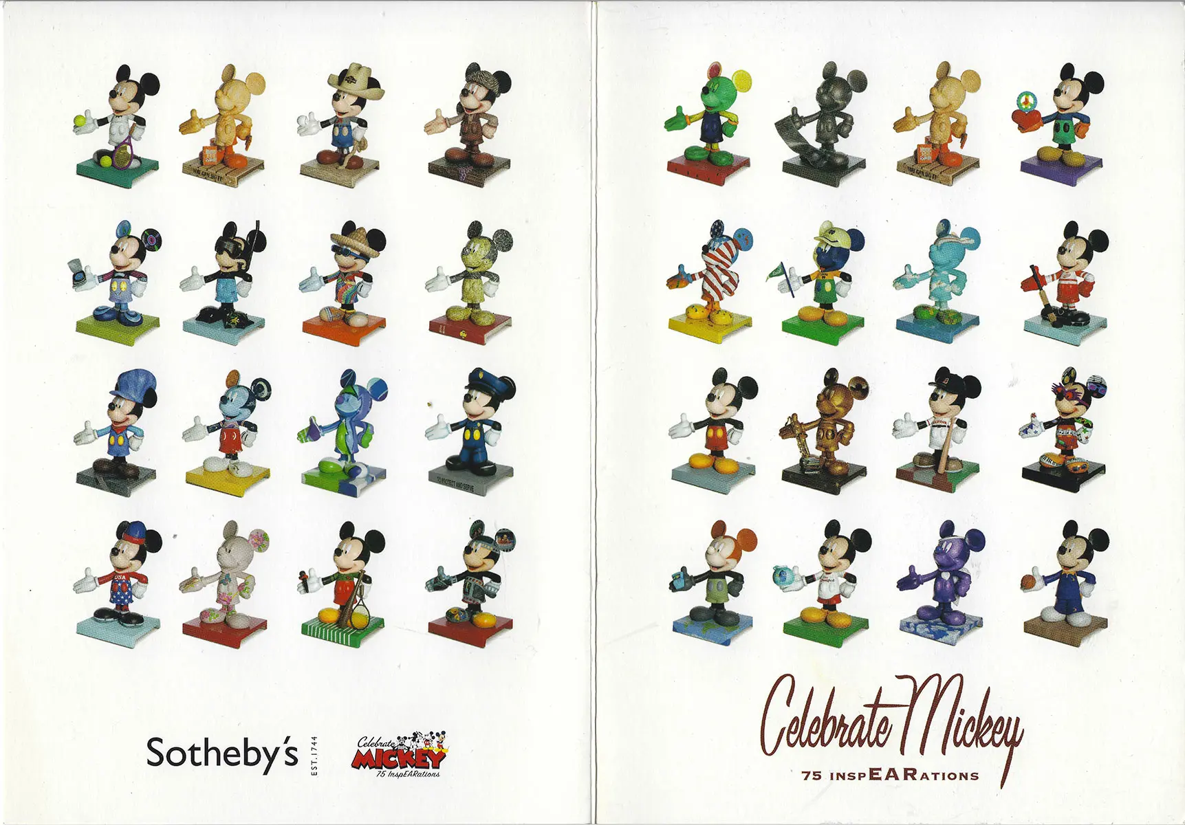 Sotheby's Mickey Mouse 75th Anniversary Statue Auction, September 2005, 1 of 2
